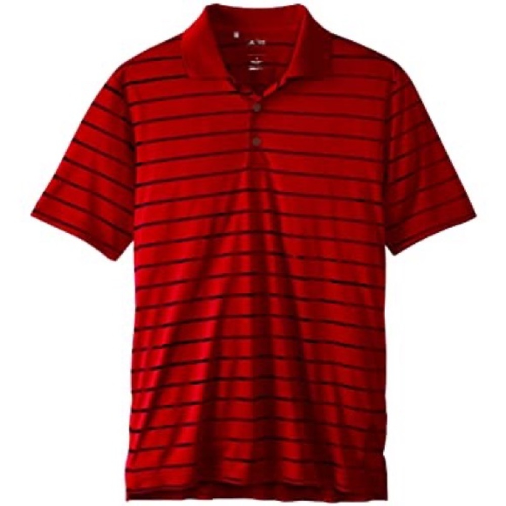 adidas Golf Men's Puremotion 2 Color Stripe Jersey Polo sz XL.